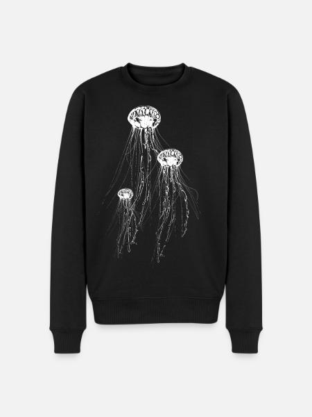 Méduse - Pull Premium bio Homme - noir