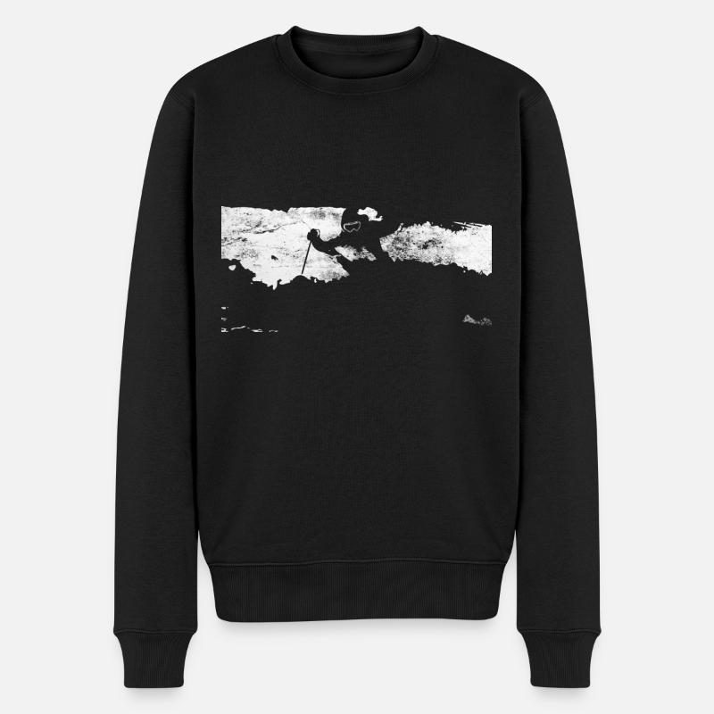 Ski - (10) - Pull Premium bio Homme - noir