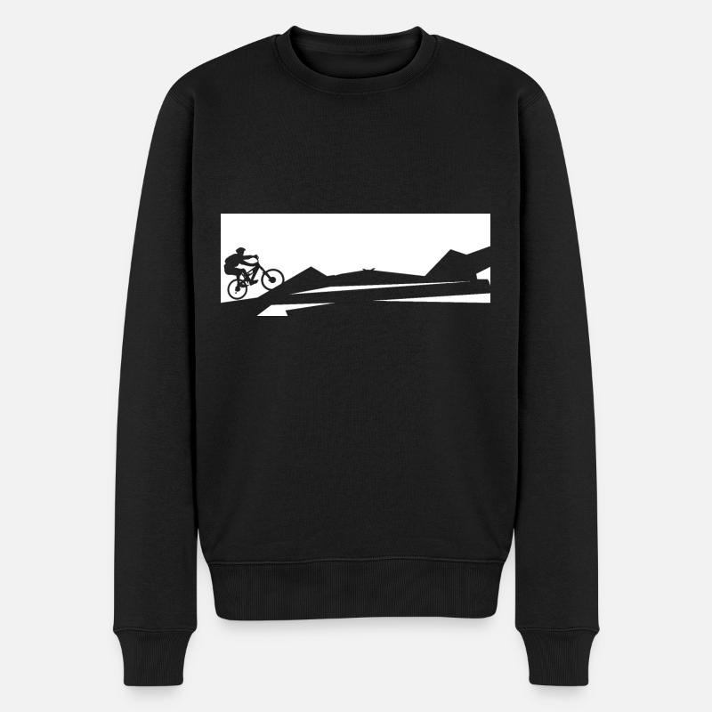 Cyclisme - (13) - Pull Premium bio Homme - noir