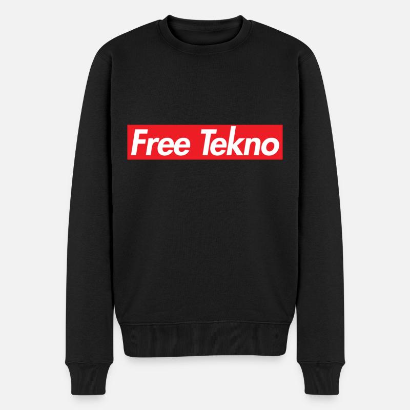 Free Tekno Supremacy - Pull Premium bio Homme - noir