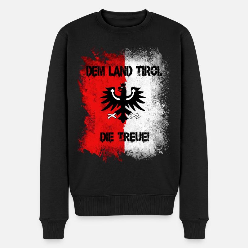 Fidélité au Land du Tyrol - Pull Premium bio Homme - noir