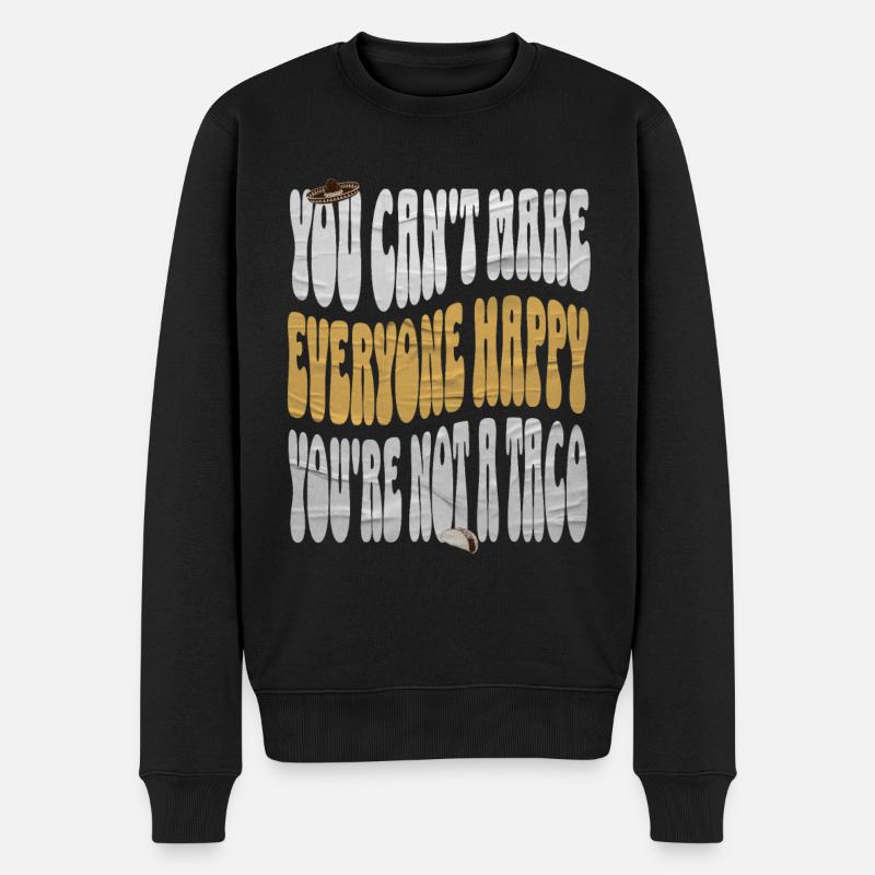 Taco - Pull Premium bio Homme - noir