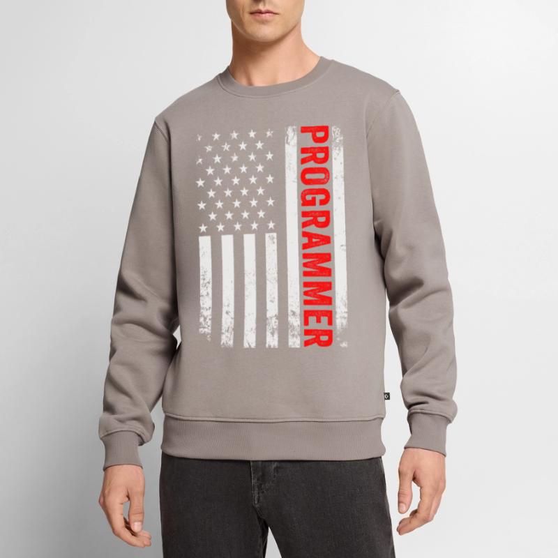 Programmierer Entwickler Programmierer Programmieren IT Computer Männer Premium Bio Pullover