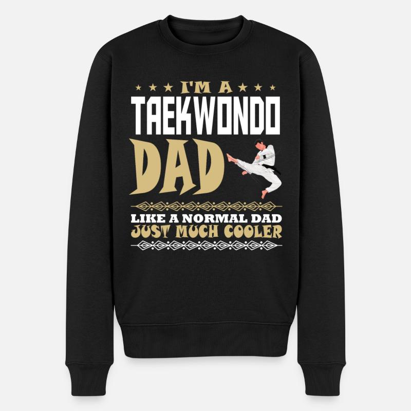 Taekwondo Dad Tae Kwon Do Father Take One Do - Pull Premium bio Homme - noir