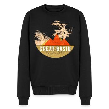 Grape Harvest - National Park of the Great Basin - Men's Premium Organic Jumper - black - Front - Nico (187cm)