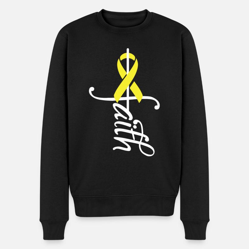 Perception du cancer conjonctif - Pull Premium bio Homme - noir