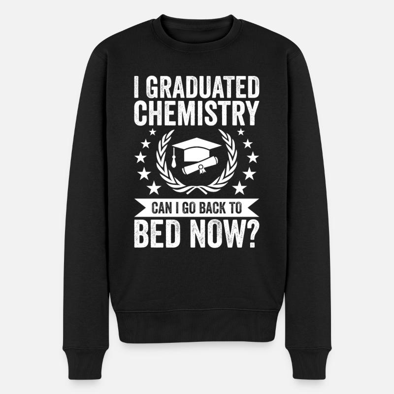 J’ai terminé la chimie - Pull Premium bio Homme - noir