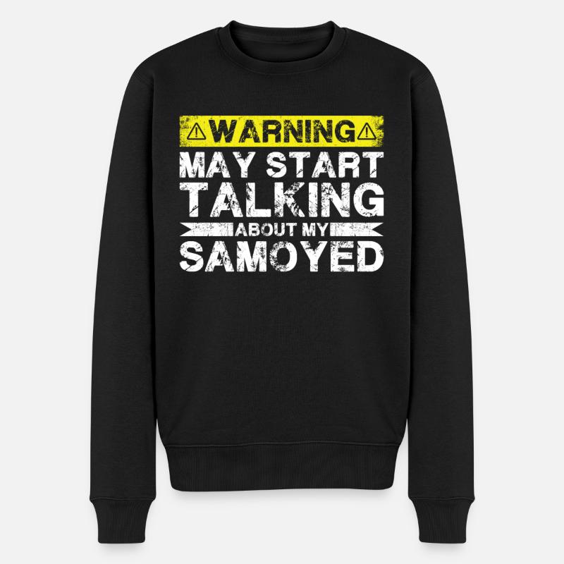 Parlez de Samoyède - Pull Premium bio Homme - noir