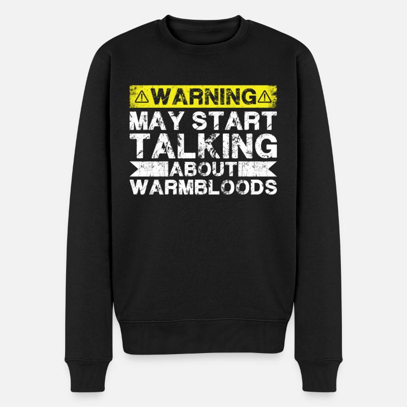 Parler de sang chaud - Pull Premium bio Homme - noir