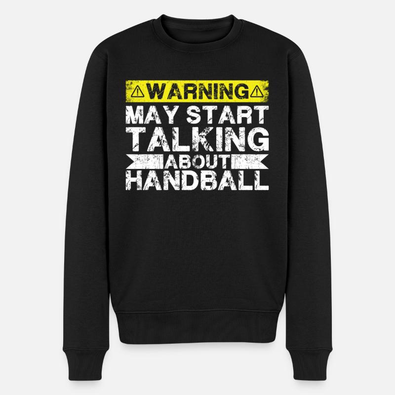 En parlant de handball - Pull Premium bio Homme - noir