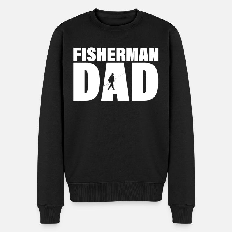 Job - Fischervater - Männer Premium Bio Pullover - Schwarz