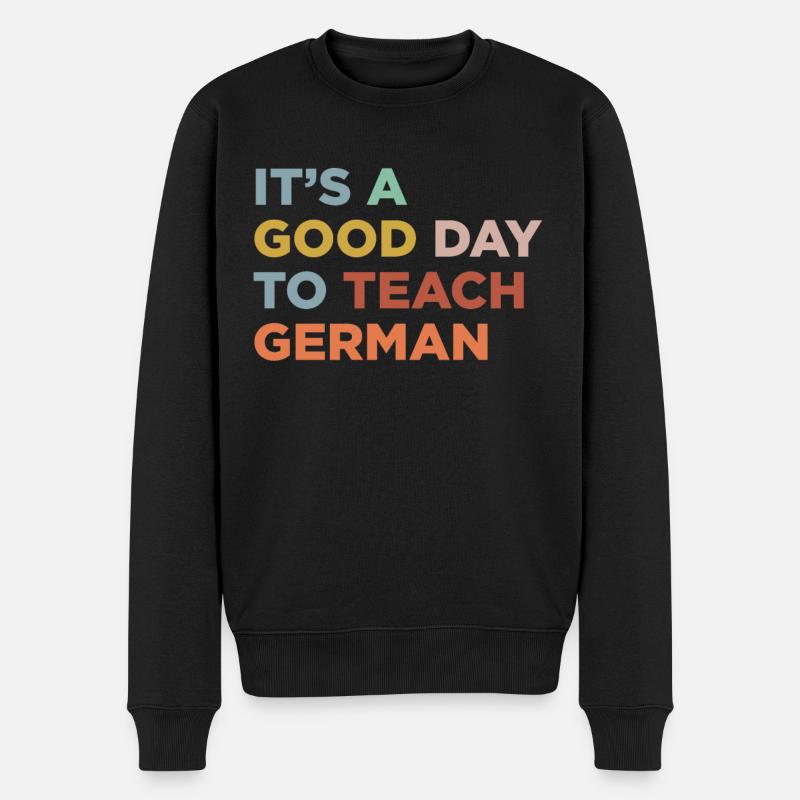 Enseigner aux professeurs d’allemand - Pull Premium bio Homme - noir