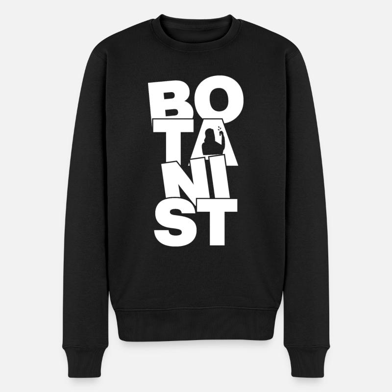 Profession de botanique - Botaniste - Pull Premium bio Homme - noir