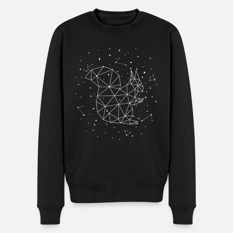 Constellation Squirrel Constellation Squirrel - Pull Premium bio Homme - noir