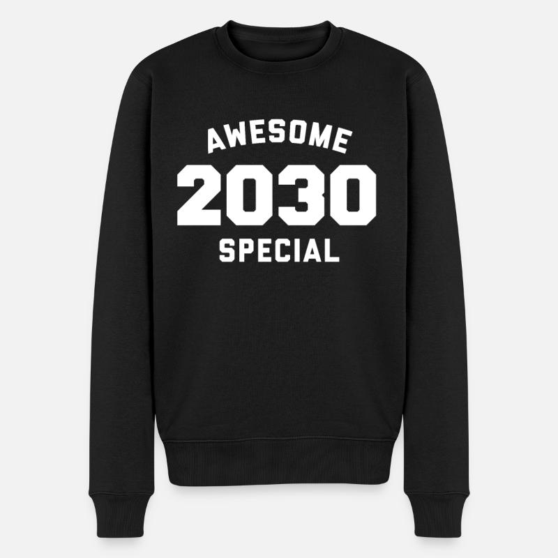 Drôle d’anniversaire Génial Spécial 2030 - Pull Premium bio Homme - noir