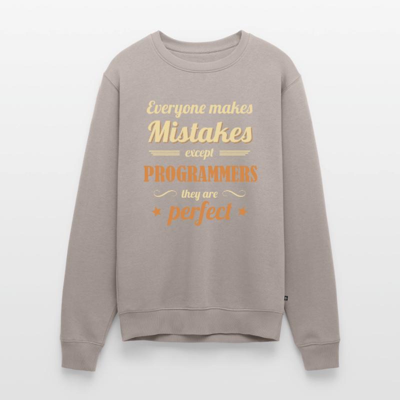 Programmers are Perfect Developer Coder Männer Premium Bio Pullover