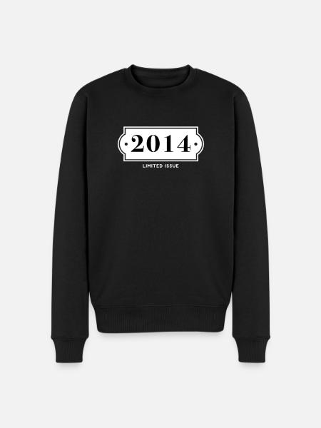 Funny Birthday Limited Issue 2014 - Men's Premium Organic Jumper - black