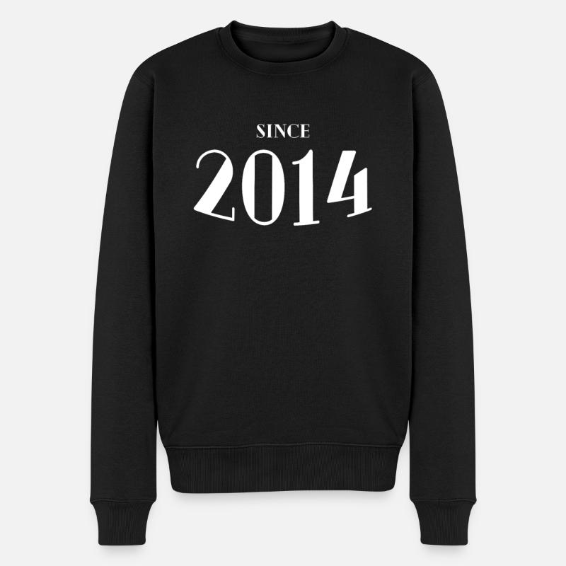 Drôle d’anniversaire depuis 2014 - Pull Premium bio Homme - noir