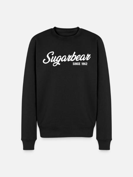 Funny Sugarbear Since 1962 - Men's Premium Organic Jumper - black