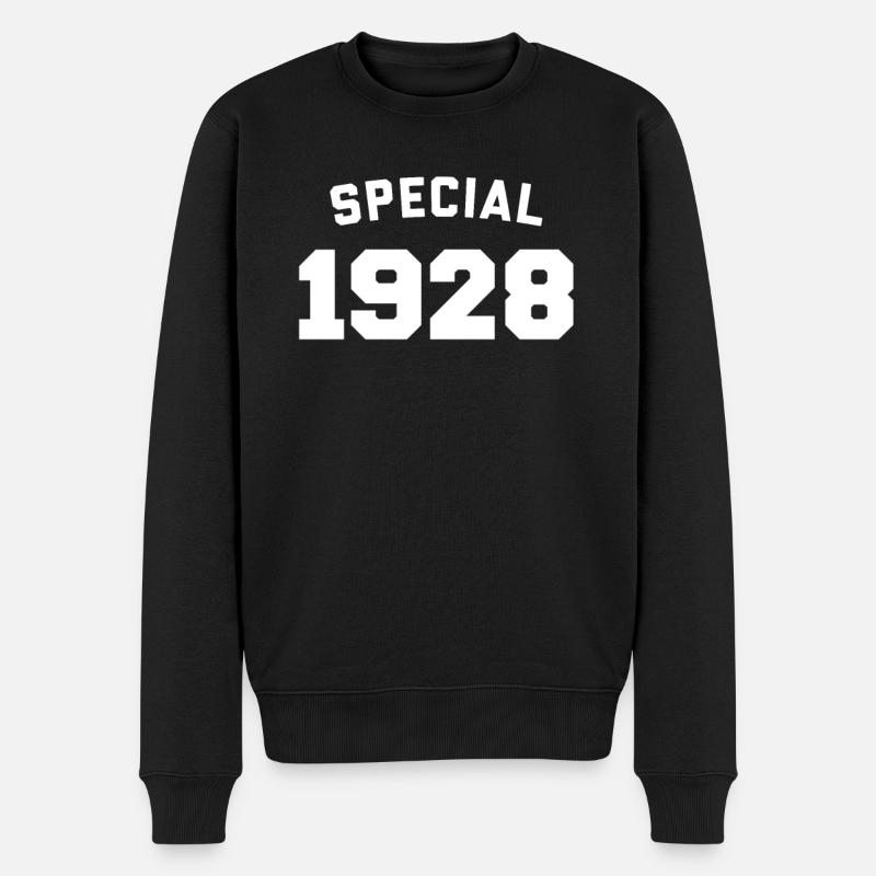 Drôle d’anniversaire Spécial 1928 - Pull Premium bio Homme - noir