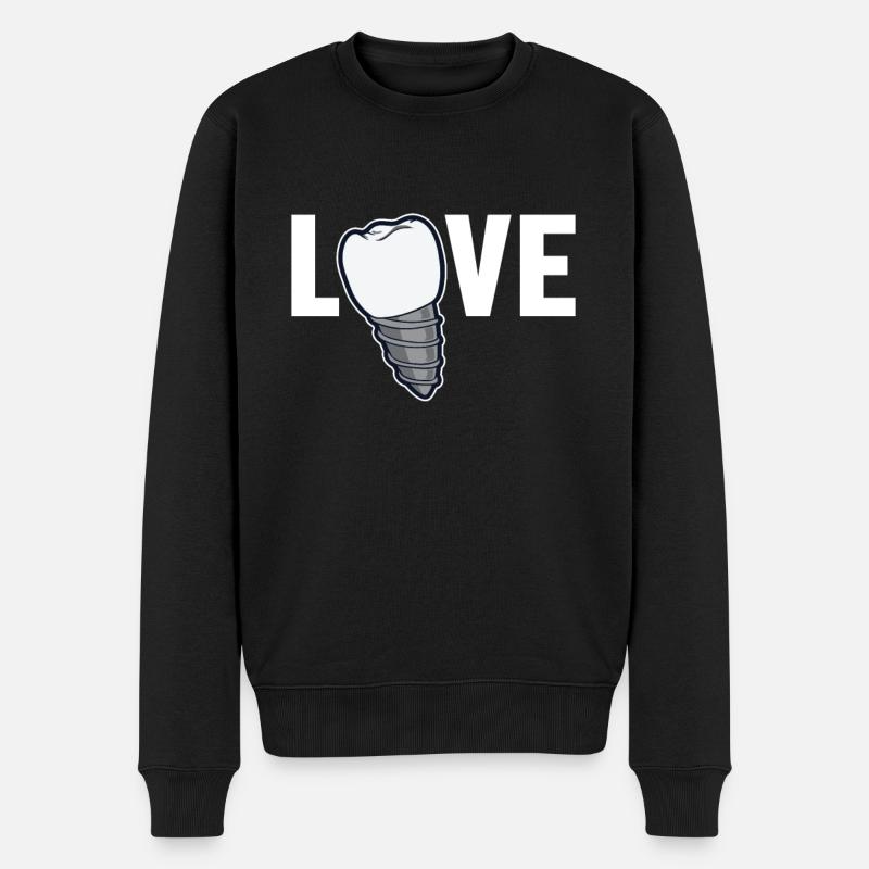 Love Laboratoire dentaire Laboratoire dentaire Technicien dentaire - Pull Premium bio Homme - noir