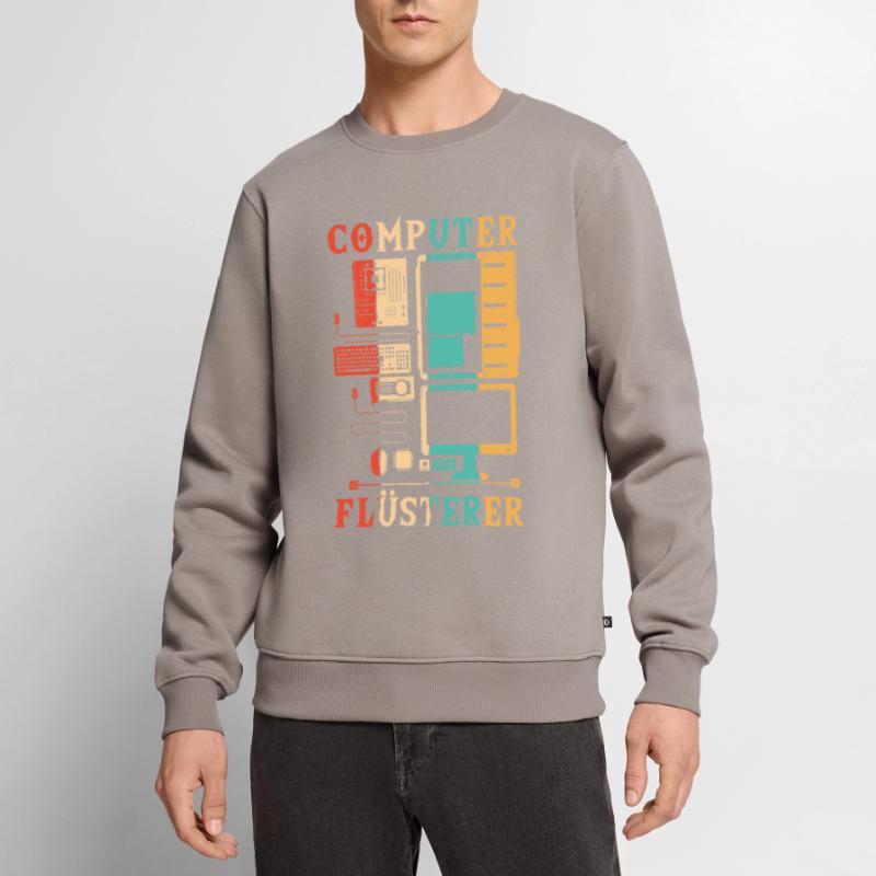 Computer Whisperer Computer Scientist Admin Men's Premium Organic Jumper