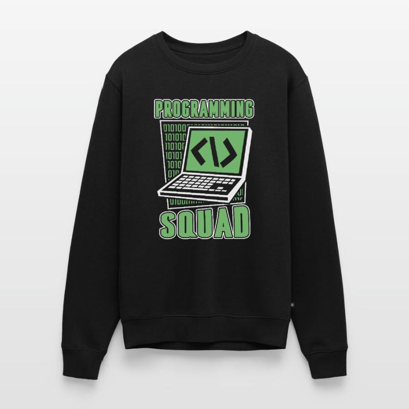 Programming Squad Softwareentwickler Developer Männer Premium Bio Pullover