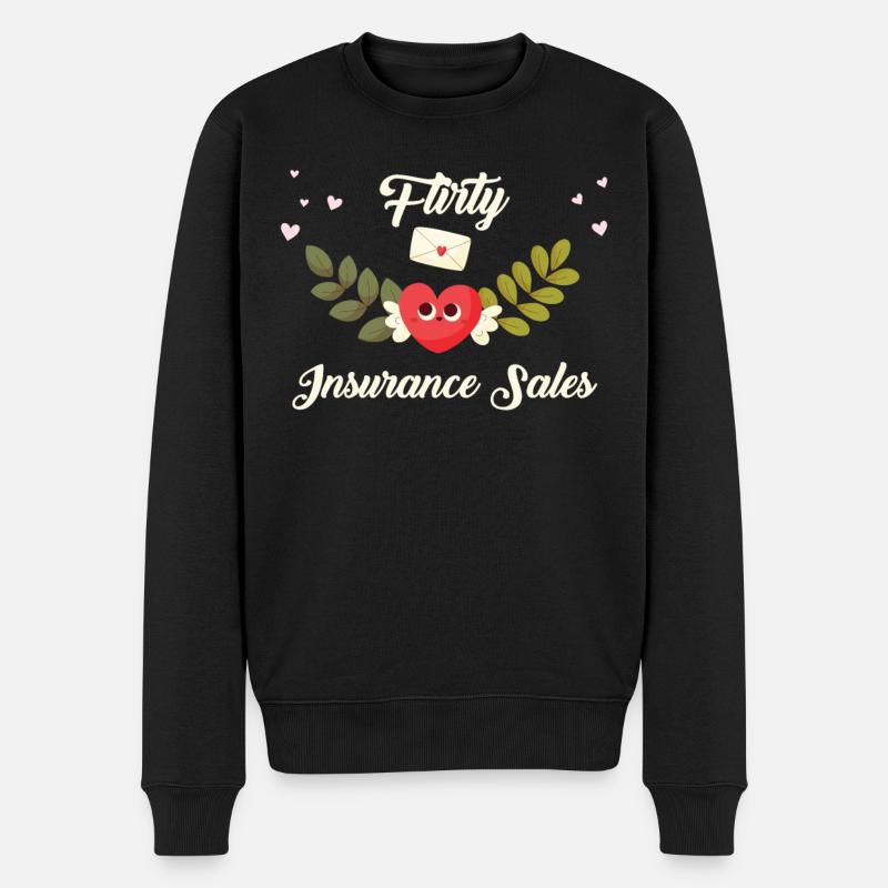 Vente d’assurance Flirty - Pull Premium bio Homme - noir