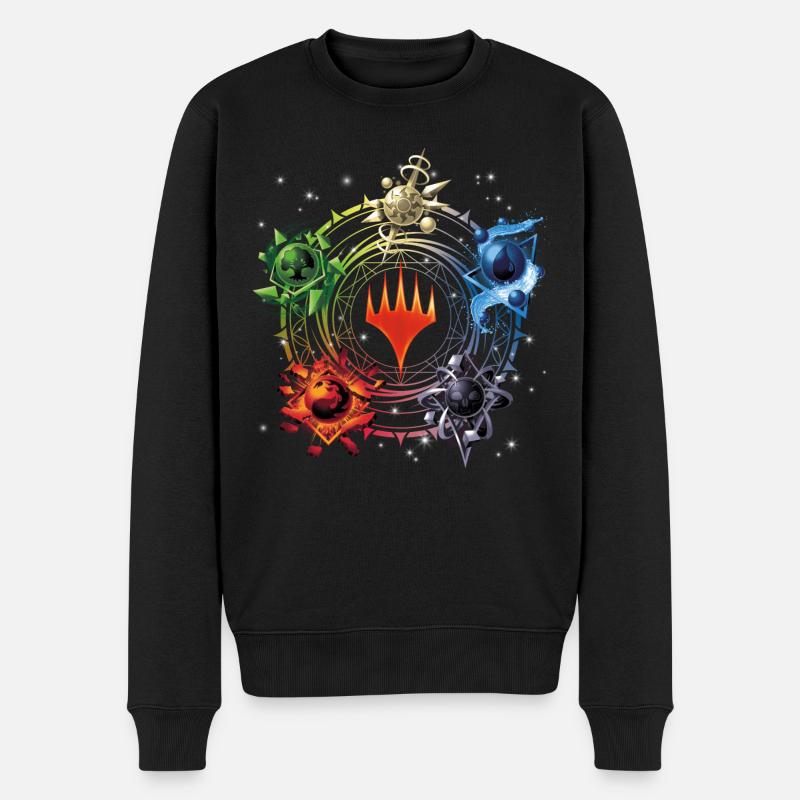 Magic: The Gathering Color Pie De La Magie - Pull Premium bio Homme - noir