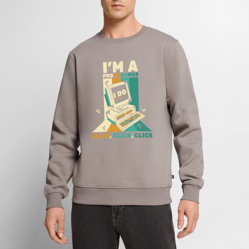Je suis un programmeur Click Software Engineer Coder Pull Premium bio Homme