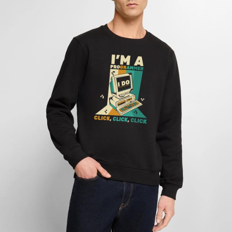 Je suis un programmeur Click Software Engineer Coder Pull Premium bio Homme