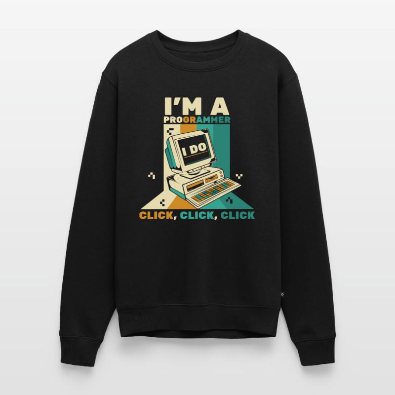 Je suis un programmeur Click Software Engineer Coder Pull Premium bio Homme