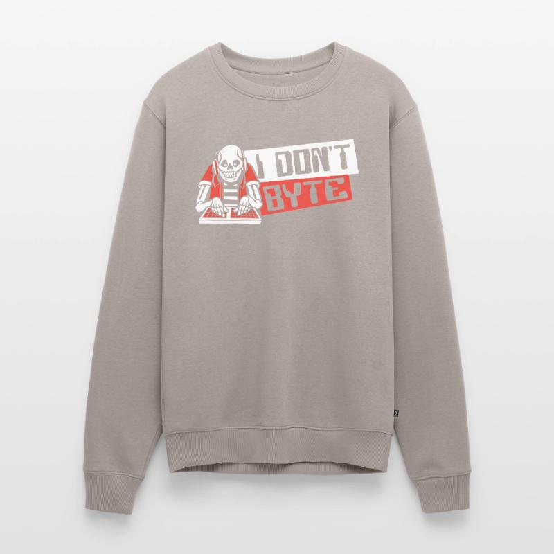I Don't Byte Softwareingenieur Developer Coder Männer Premium Bio Pullover