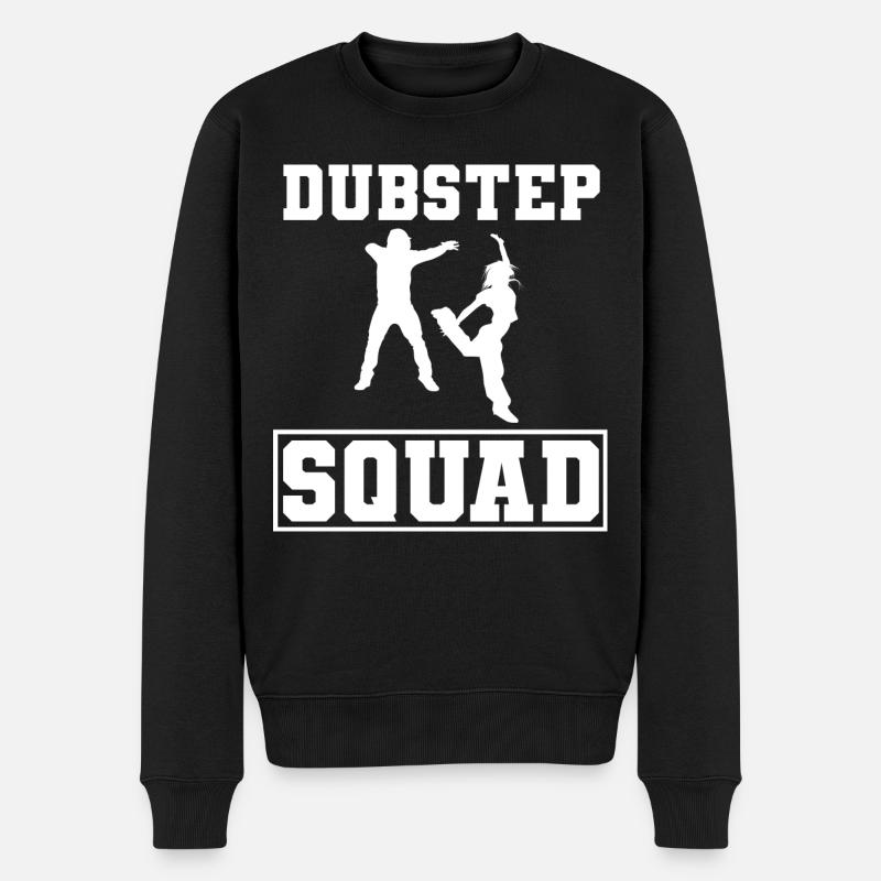 Dubstep-Liebhaber Tanz-Entertainer - Männer Premium Bio Pullover - Schwarz