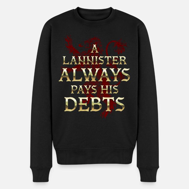 Game Of Thrones A Lannister Always Pays His Debts - Pull Premium bio Homme - noir