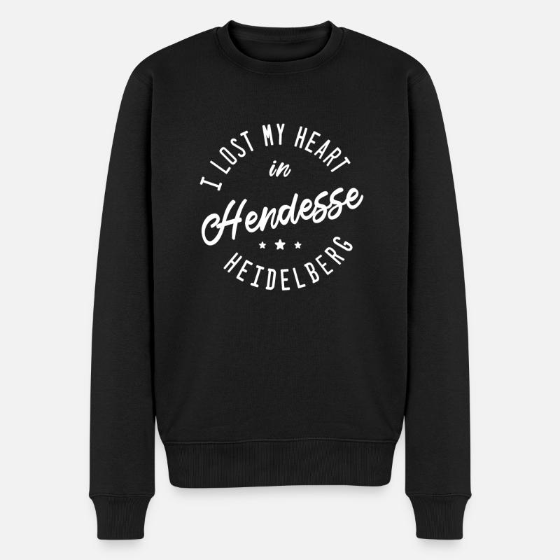 Handschuhsheim Hendesse Heidelberg - Männer Premium Bio Pullover - Schwarz