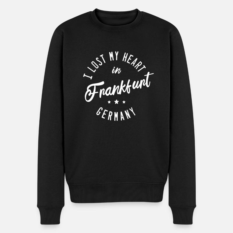 Francfort - Pull Premium bio Homme - noir