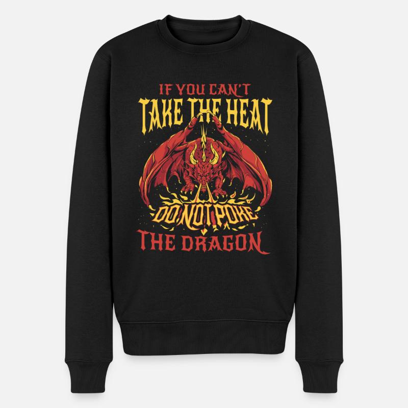 Dragon Mystique Dragon Fantasy - Pull Premium bio Homme - noir