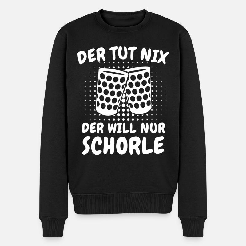Pfalz Pfälzer Rheinland Pfalz - Männer Premium Bio Pullover - Schwarz