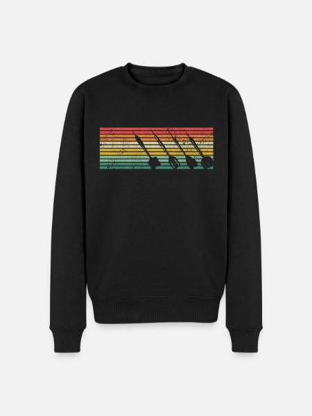 Darts Darts Darts Player Darts - Men's Premium Organic Jumper - black
