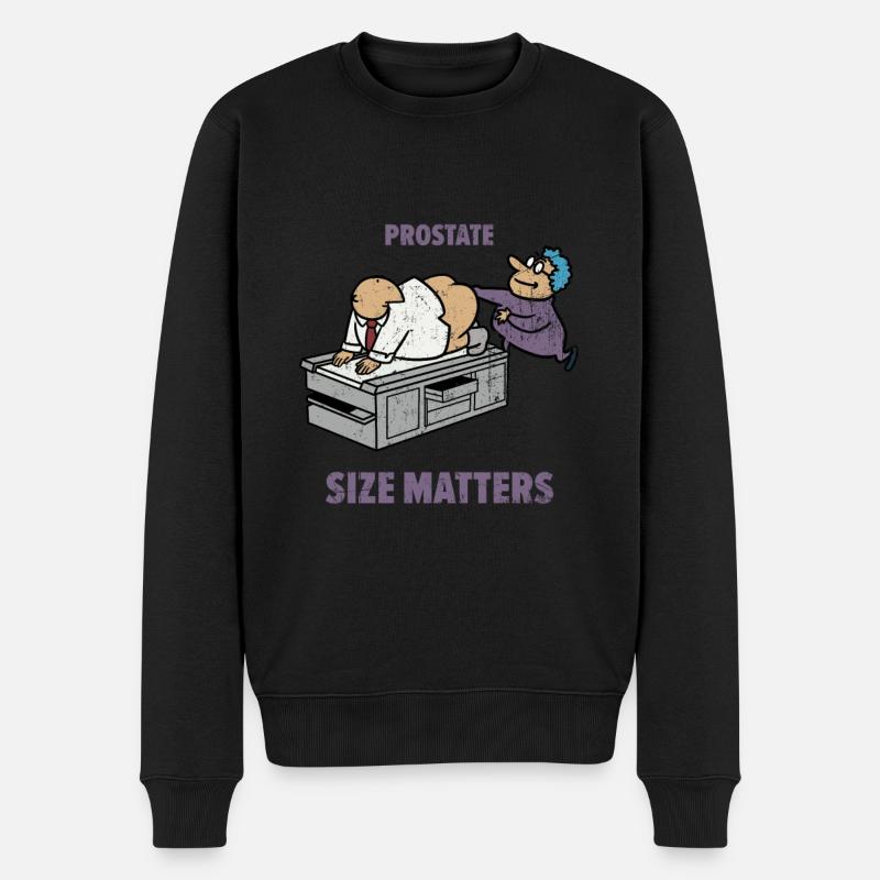 Urologe Prostata Doktor Urologie Student Geschenk - Männer Premium Bio Pullover - Schwarz