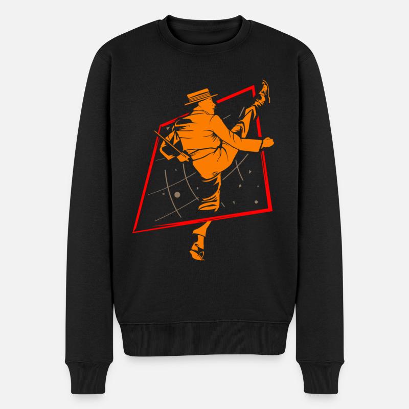 Ska Musik - Männer Premium Bio Pullover - Schwarz