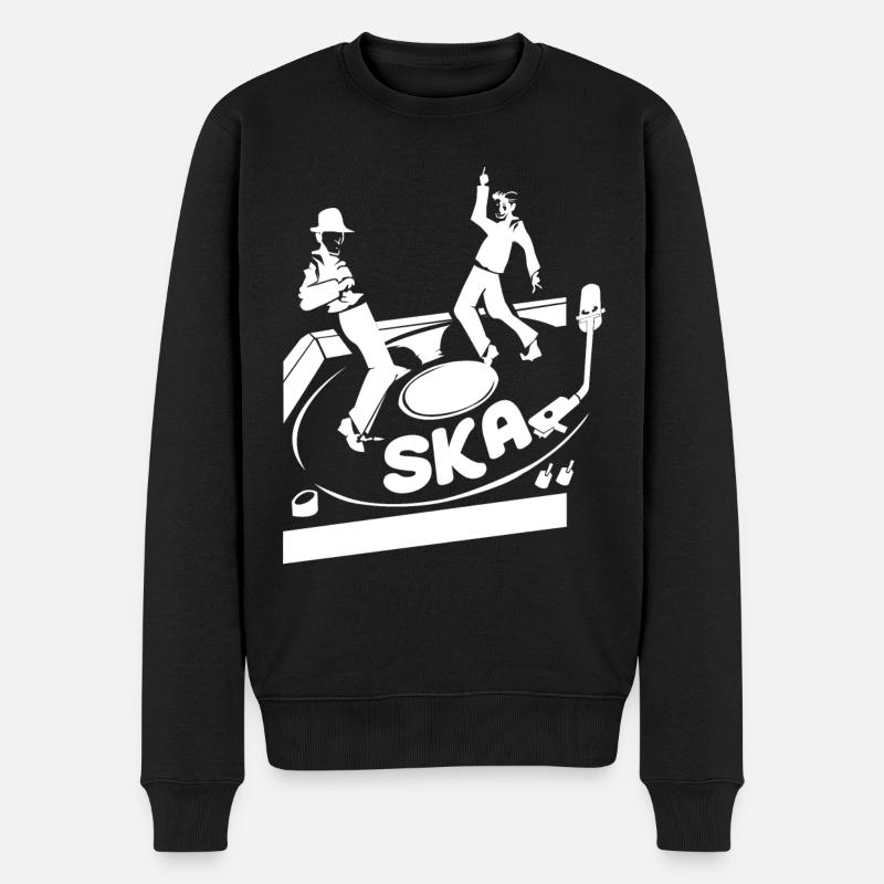 Genre de musique ska - Pull Premium bio Homme - noir