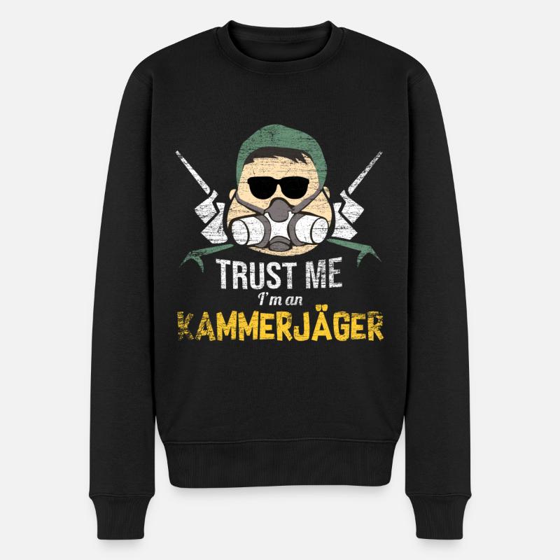 Insecte ravageur exterminateur - Pull Premium bio Homme - noir