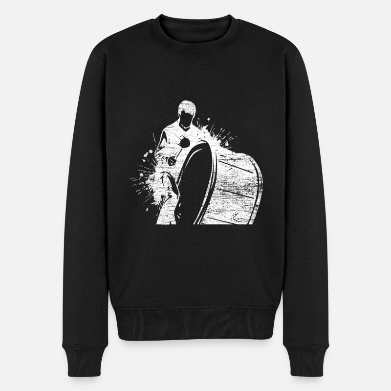 Musique de grosse caisse - Pull Premium bio Homme - noir