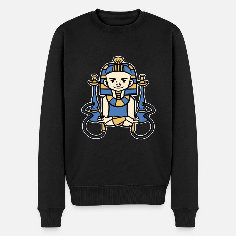 Cadeau de dieu pharaon - Pull Premium bio Homme - noir