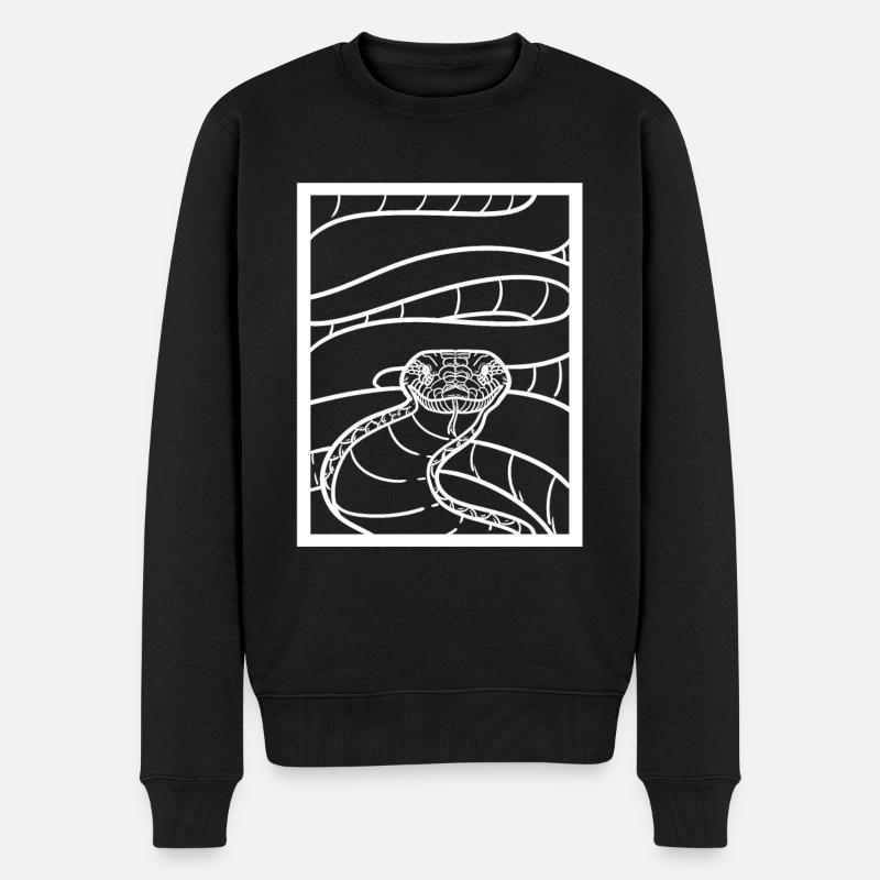 python - Pull Premium bio Homme - noir