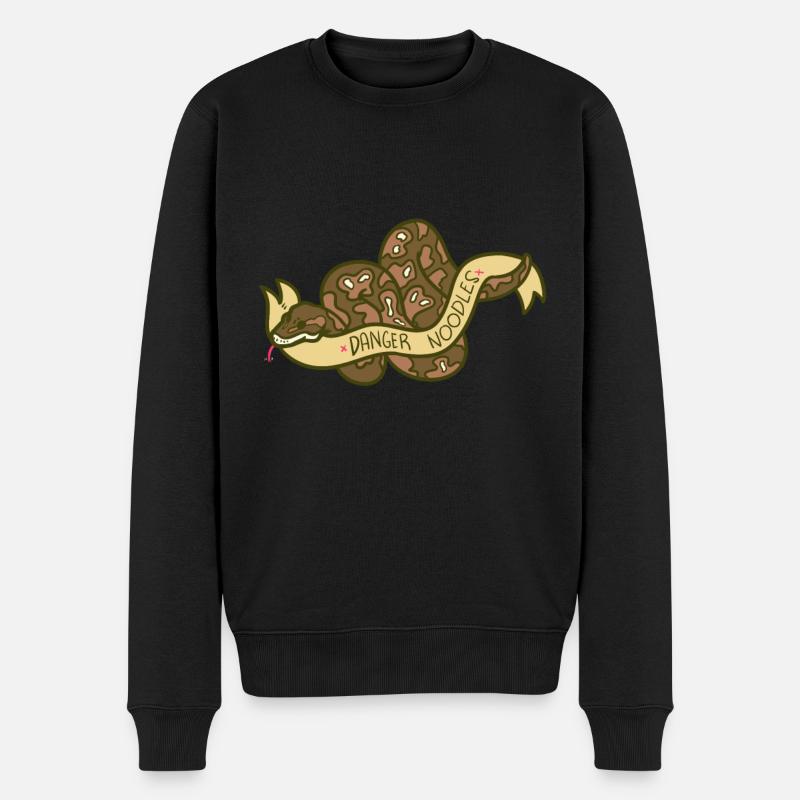 python - Pull Premium bio Homme - noir