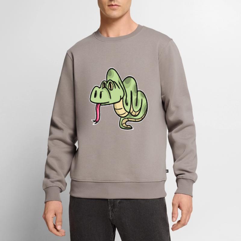python Men's Premium Organic Jumper