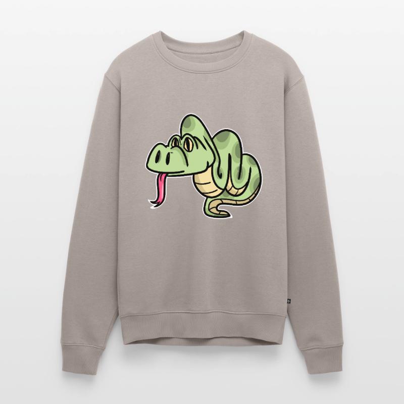 python Men's Premium Organic Jumper